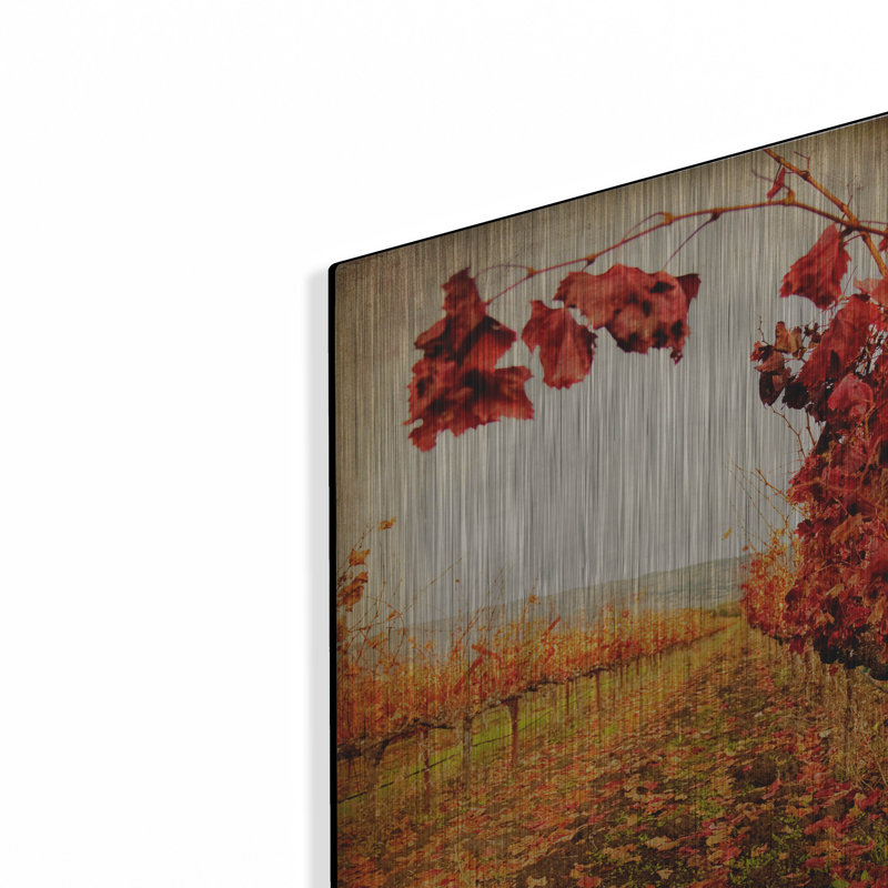 «Autumn Vines» par Jessica Rogers, art mural en métal, H 16 po x l 12 po