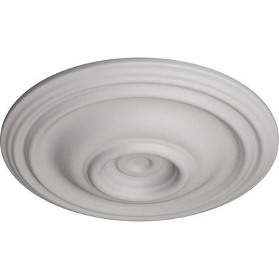 Médaillon de plafond traditionnel Endurathane, 14 3/4 po de diamètre x 1 3/4 po (convient aux auvents jusqu'à 4 po)