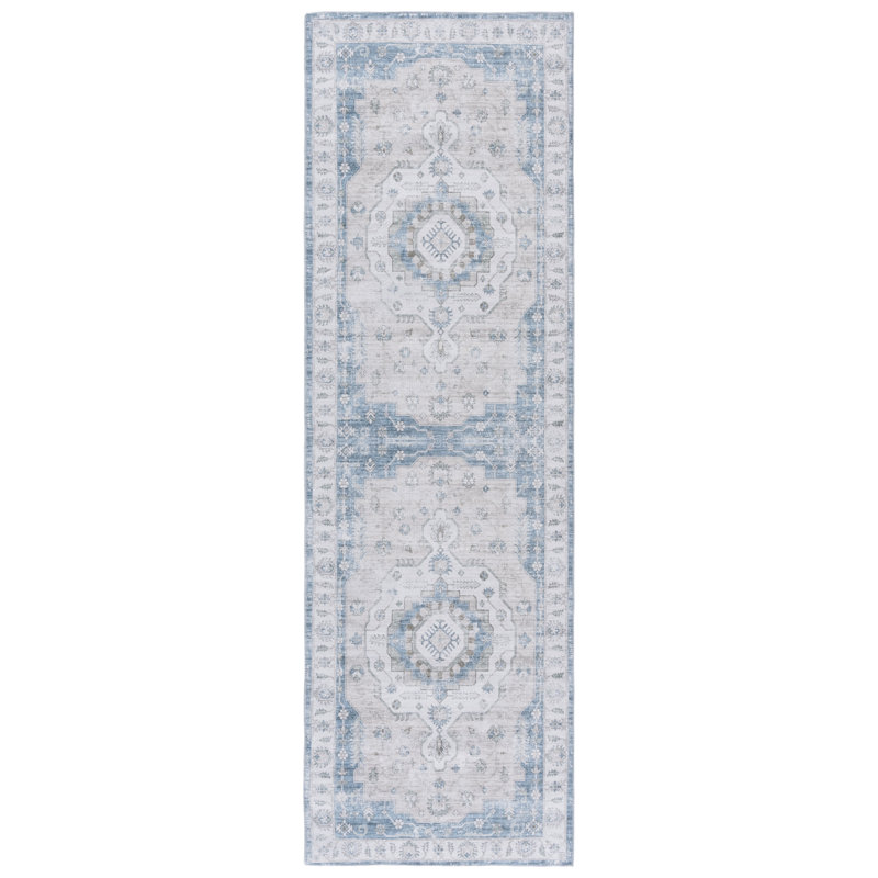 Tyaria Machine Washable Performance Oriental Rug, Runner 2'6" x 8'