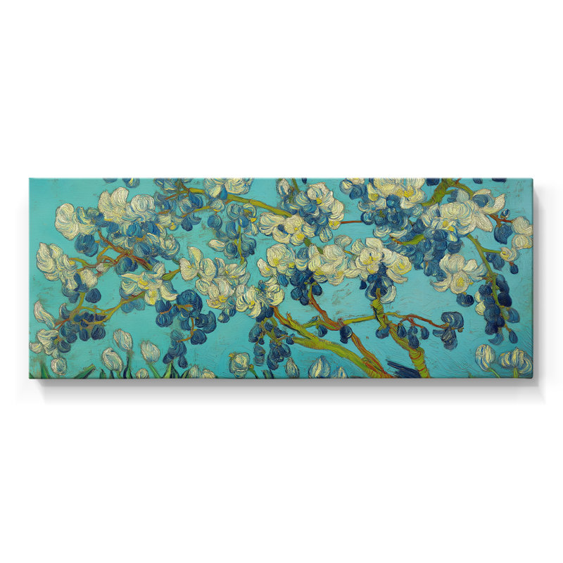 Botanical Series-CCCLXIV - Toile tendue avec châssis - Prêt à être accroché, H 12 po x l 30 po