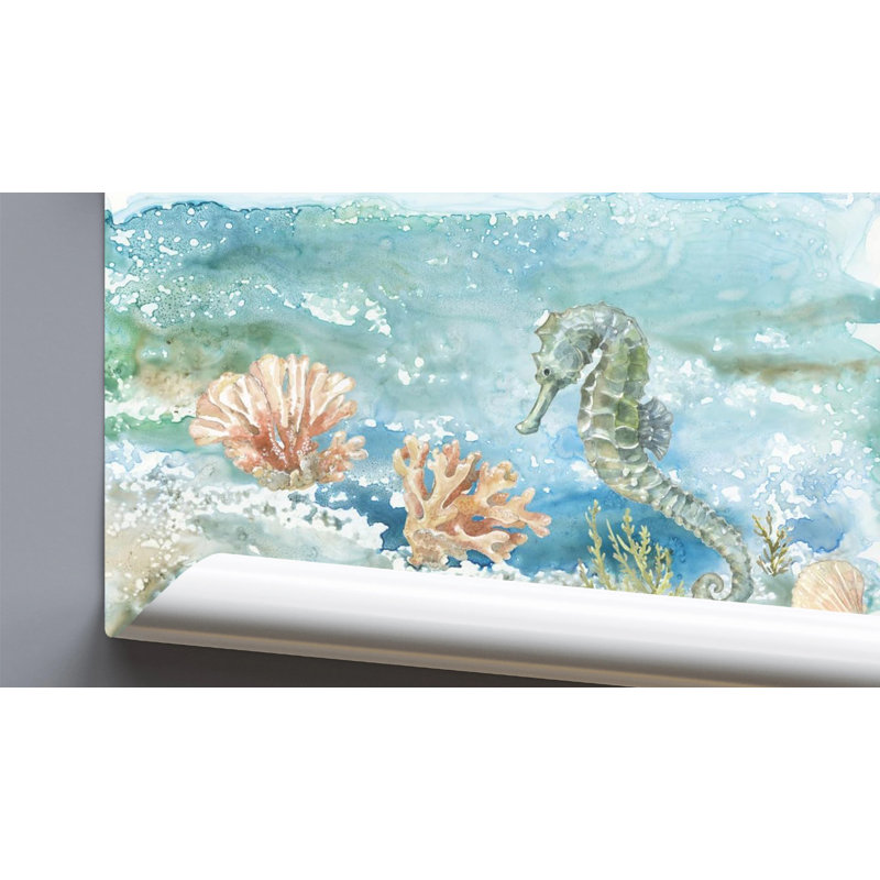 Buy Art For Less Officially Licensed Under Sea Life II, affiche d'art 18 x 24 pouces - impression sur demande - papier pour affiche - prêt à encadrer