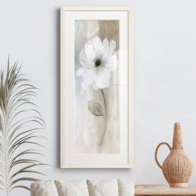 Peinture sur papier encadrée