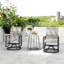 Ensemble de 2 fauteuils oscillants d'extérieur Outsunny