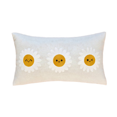 Smiling Daisies Pillow