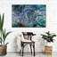 Mandala sacré, symbole mandala sur toile-92563810
