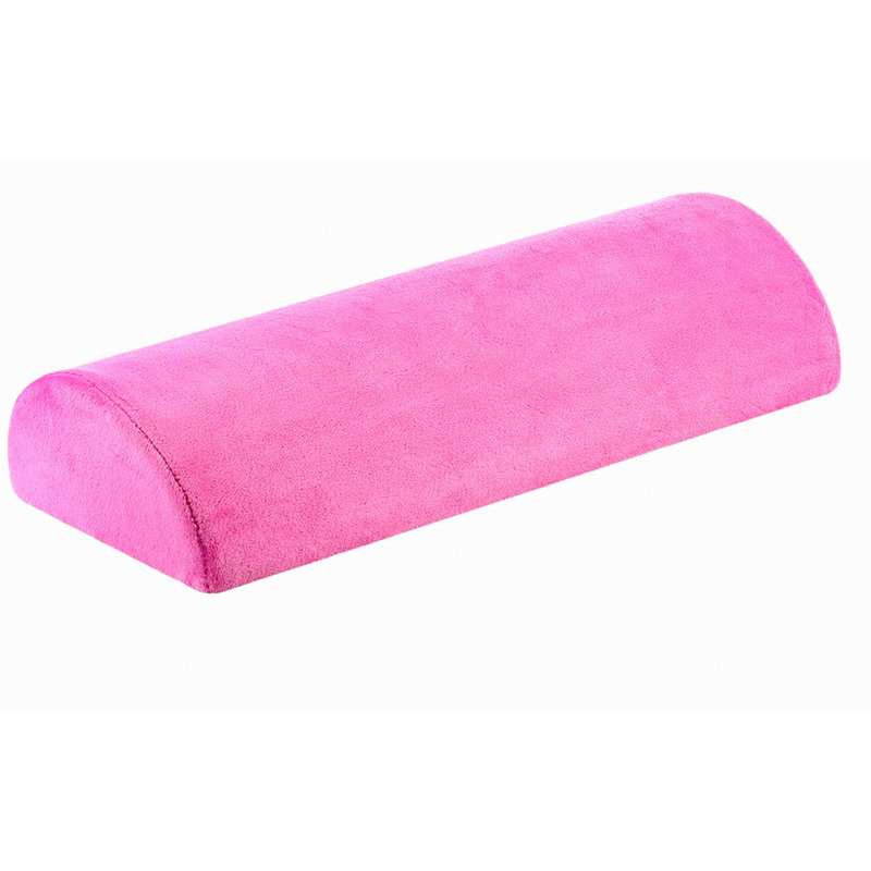 Ultimate Comfort Memory Foam Support Pillow - Back Pain Relief Lumbar, Neck, Legs, Ankle, Knee - Pink Bolster Cushion
