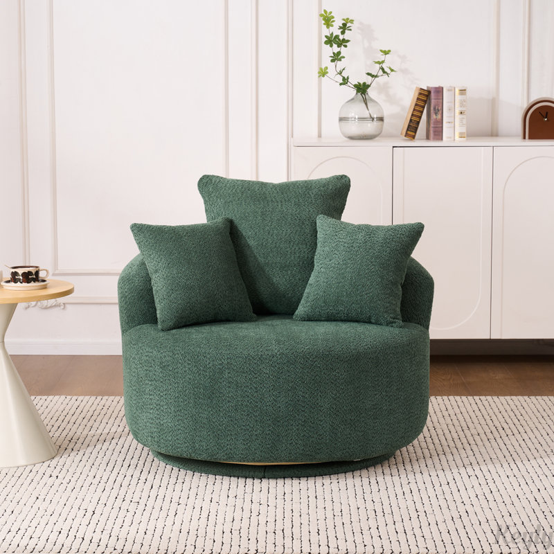 Fauteuil pivotant à compression simple éponge à siège unique pour la maison / meubles de maison / appartement / hôtel / bureau