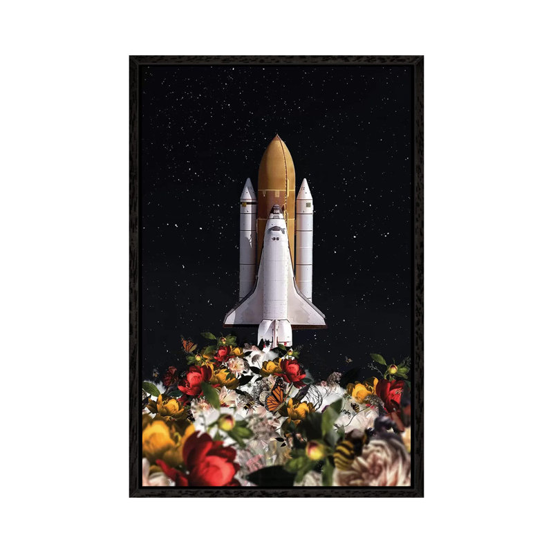 I'll Find My Way Back To You - Print on Canvas, Black Framed, 66.04 cm H x 45.72 cm W
