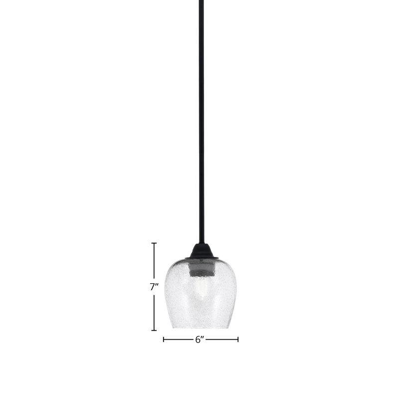 Paramount Stem Hung Pendant, Colorful