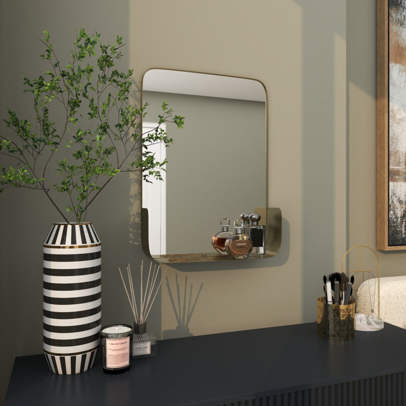Miroir décoratif Ember, Or