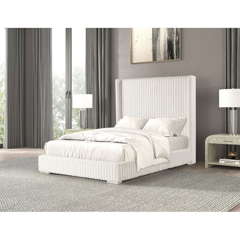 Twin Bed, White, Twin, White