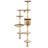 vidaXL Cat Tree Particle board, plush, sisal rope-1635508384