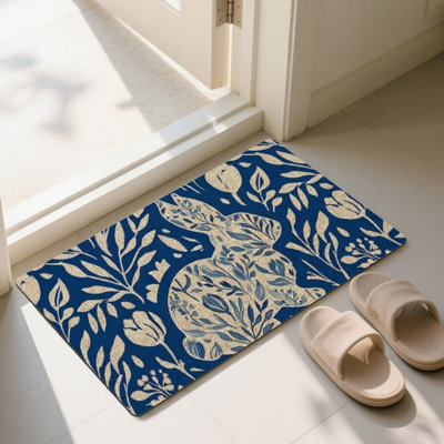 Paillasson 24 po x 36 po Blue