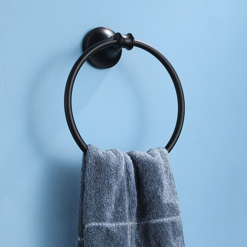 4 - Piece Bathroom Hardware Set, Matte Black