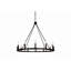 Kellen 12 - Light Waggon Wheel Chandelier