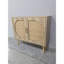 Armoire de salle de bain avec pieds en bois massif