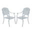 Fauteuil de salle à manger d'extérieur en fonte d'aluminium-533647724