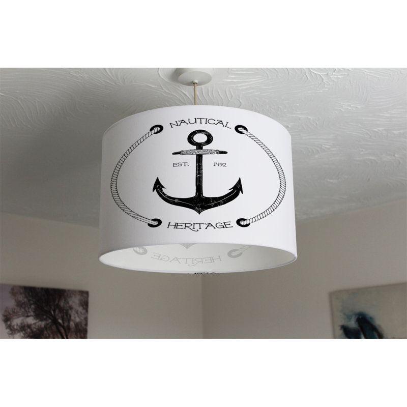Drum Cotton Lamp Shade ( Uno ), 25cm H x 40cm W x 40cm D