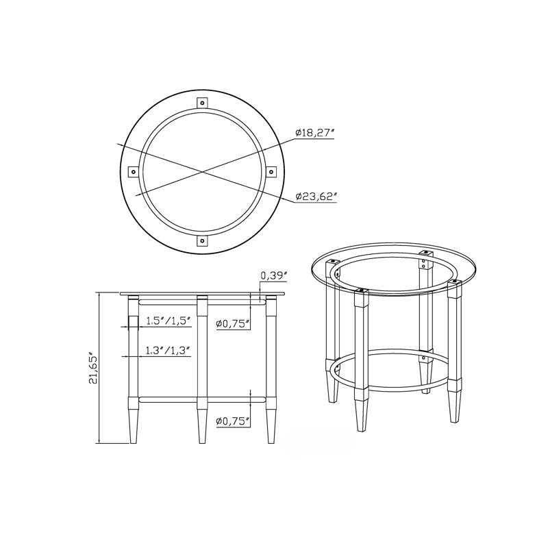 Lampe de table Lootens