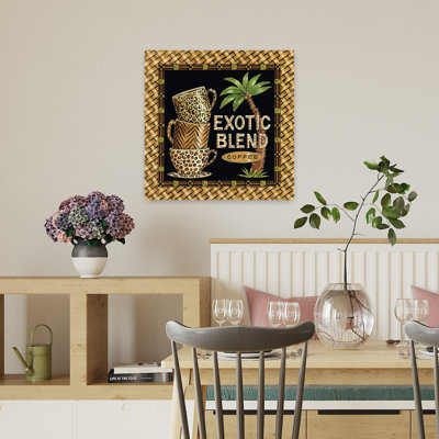 Tropical Exotic Blend With Coffee Kitchen Art