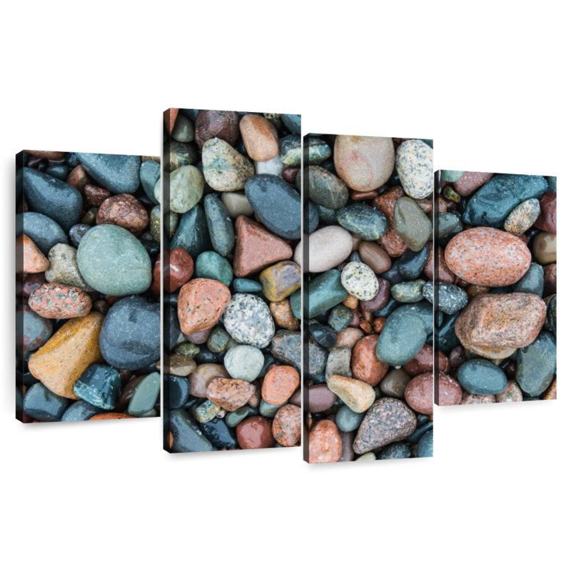 Gillard Colorful Gillard Pebbles, 27'' H x 43'' W