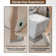 Square Smart Toilet with Built-In Tank,LED Display,Auto Flush,Remote Control,Warm Water&Heated Seat