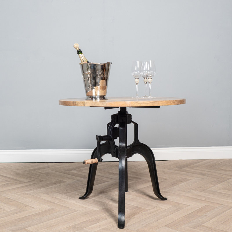 Achary Round Solid Wood Dining Table