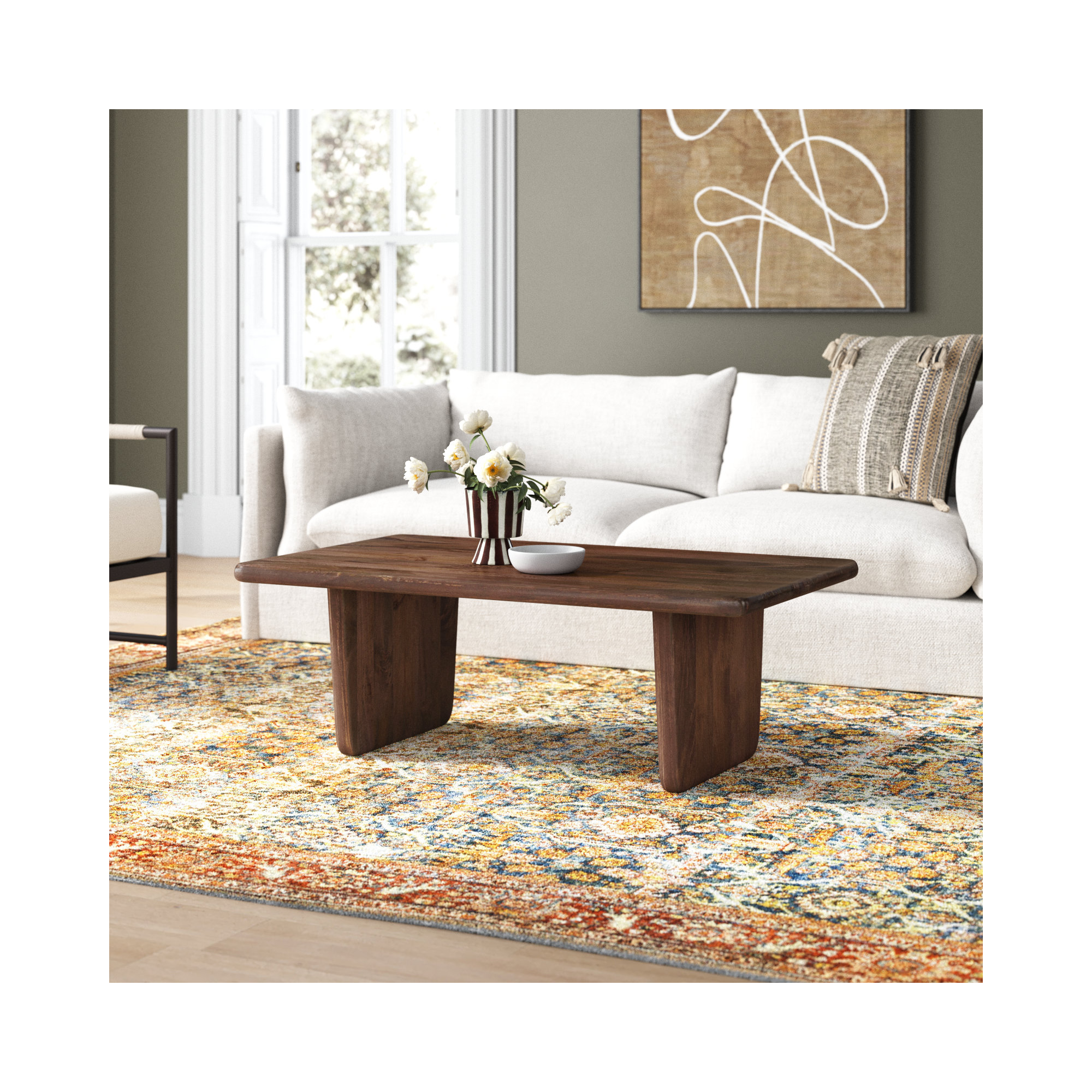Solid Wood Coffee Table