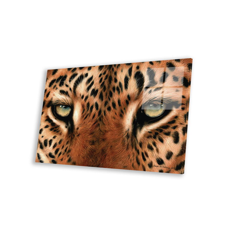 «Leopard Eyes On Plastique / Acrylique» par Sarah Stribble