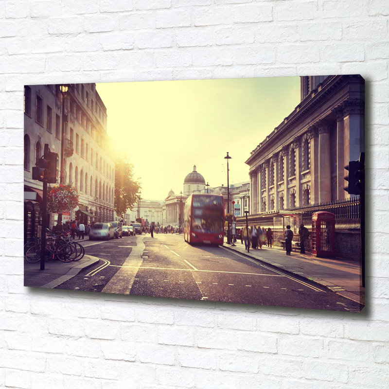 London - Wrapped Canvas Print