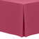 Ultimate Textile Fitted Polyester Tablecloth Rectangular Tables
