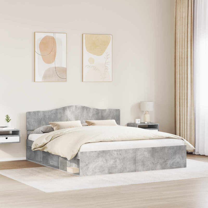 Solid Wood Bed, Concerte, Kingsize (5')