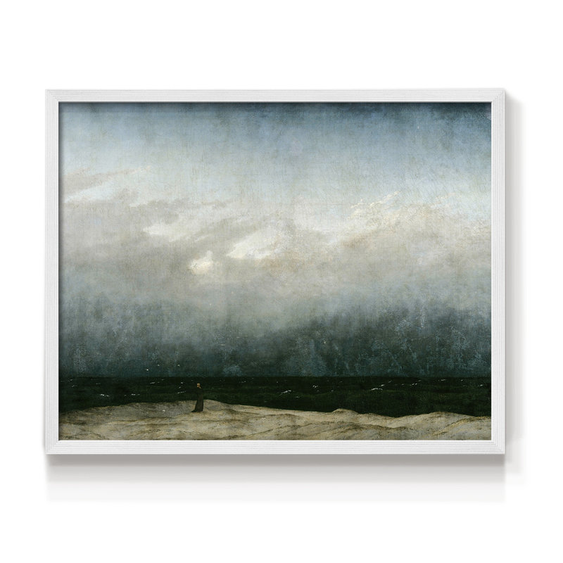 Vintage Nauticals-Lxxi - impression encadrée - réversible, H 11 po x l 14 po, Blanc