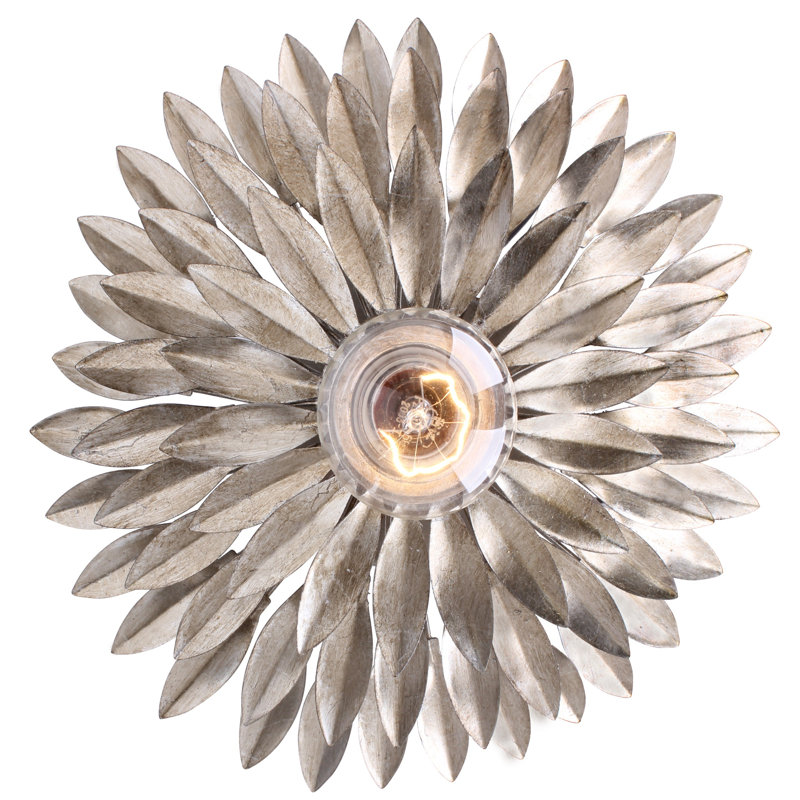 Dassel 1 Light Sconce, Silver