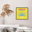 Monde et pays, voyage d'Ibiza, affiche d'art moderne sans cadre-611103107