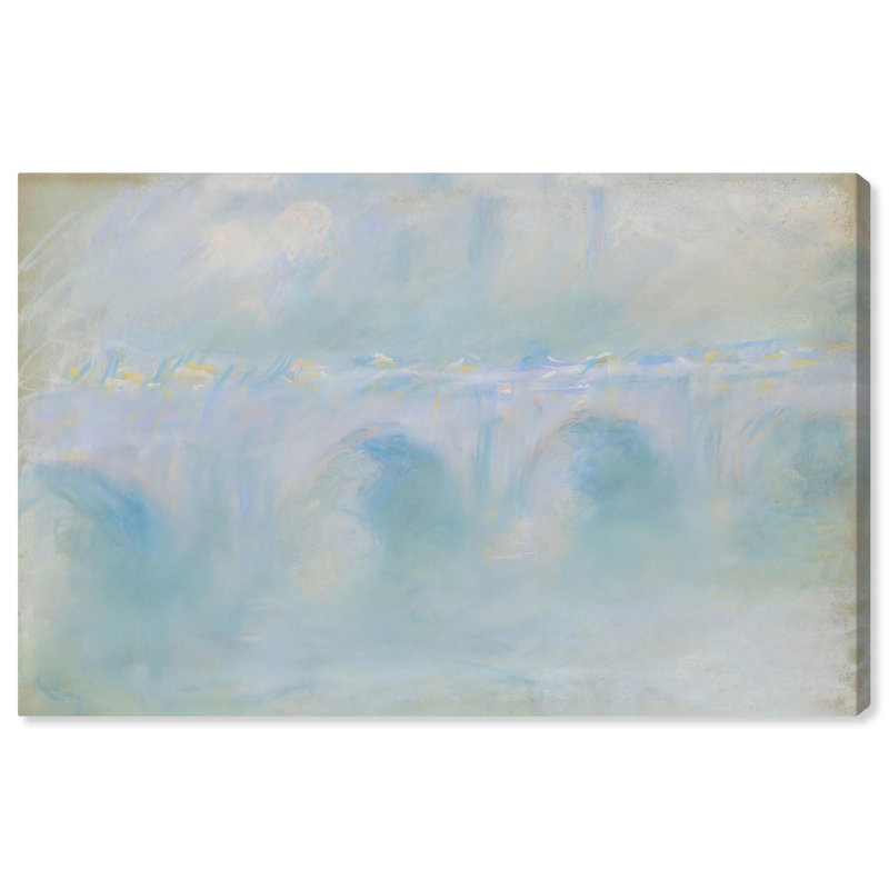 Wildenstein 1991 Large Abstract Canvas Art Print