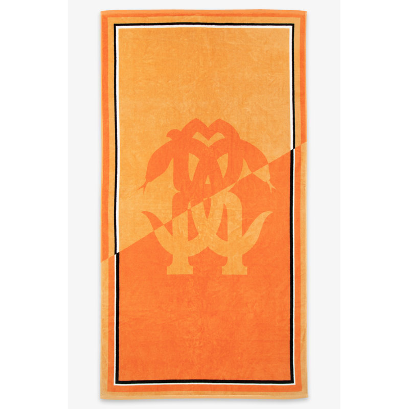 RC Beach Beach Towel, MANDARIN
