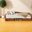Lits avec rangement, lit de jour moderne en bois aggloméré et velours pour chambre d'enfant