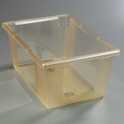 Carlisle Food Service Products 16.6 Gallons Rectangle Plastic Food Storage Container