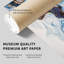 «Abstract Luxe Geode», reproduction d'art moderne sans cadre-1505649649