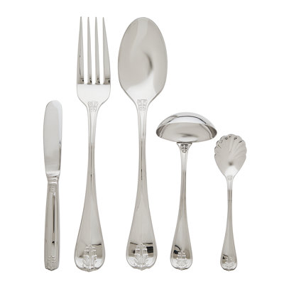 Angela Stainless Steel Serving Piece