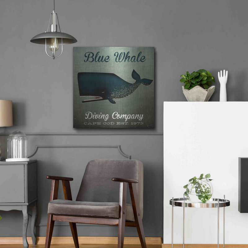«Barnacle Whale Diving Co» par Ryan Fowler, H 24 po x l 24 po
