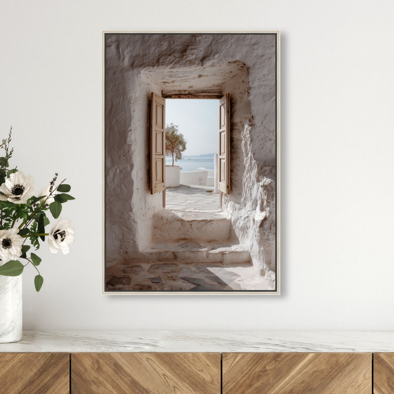 Mortar Meditation Print by Oliver Gal, 16"H x 11"W, Silver Floater Frame