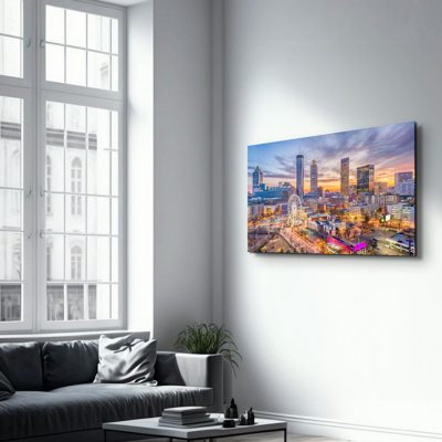 Peinture décorative en verre trempé