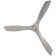 60" 3 - Blade Propeller Ceiling Fan with Remote Control
