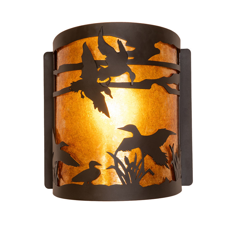 1 - Light Flush Mounted Sconce