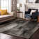 Premium Machine Washable Cerrito AMF567 Gray Rug