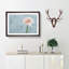 Lone Pink Gerbera - Picture Frame Graphic Art Print-56859927-56859928