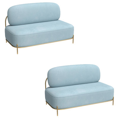 Banc rembourré en similicuir