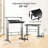 Palocz MDF Iron Standing Desk Computer Desk-82396206